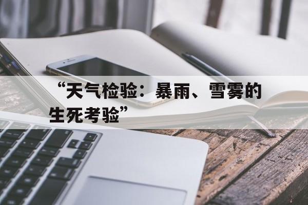 开云·体育全站登录地址-包含“天气检验：暴雨、雪雾的生死考验”的词条